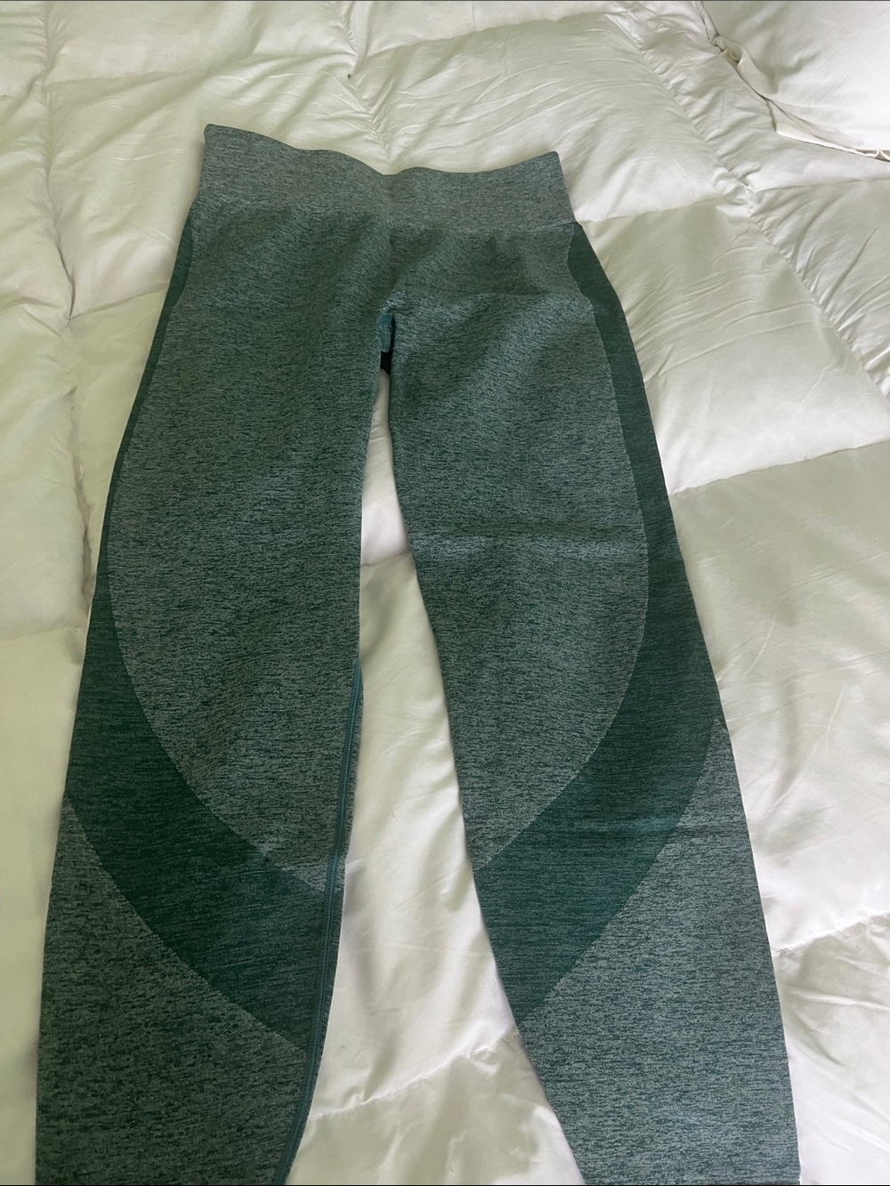 Avia Woman Green Seamless Performance Leggings